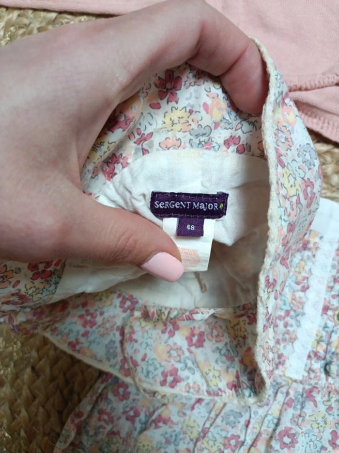 Magnifique ensemble bloomer sergent major fille 9m - photo numéro 10