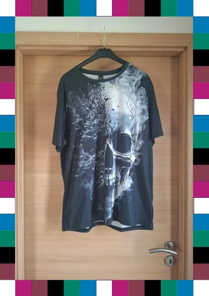 Tee tête de mort XXL