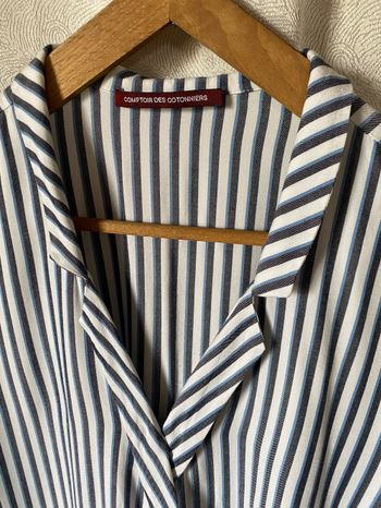 Blouse Chemise cache coeur parfait état 40 Comptoir des cotonniers