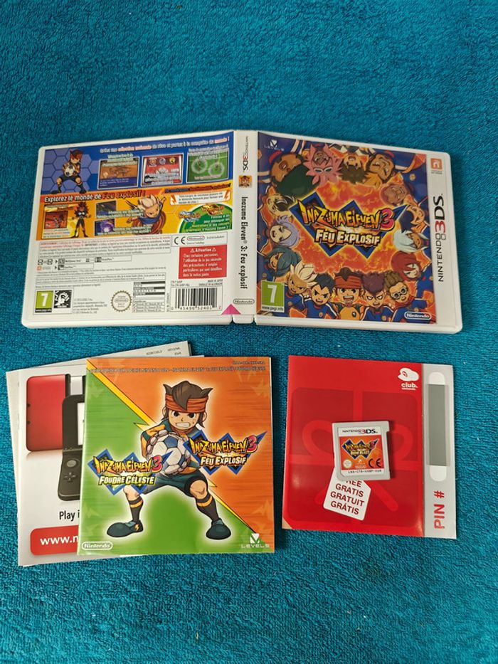 3DS Inazuma eleven 3 feu explosif