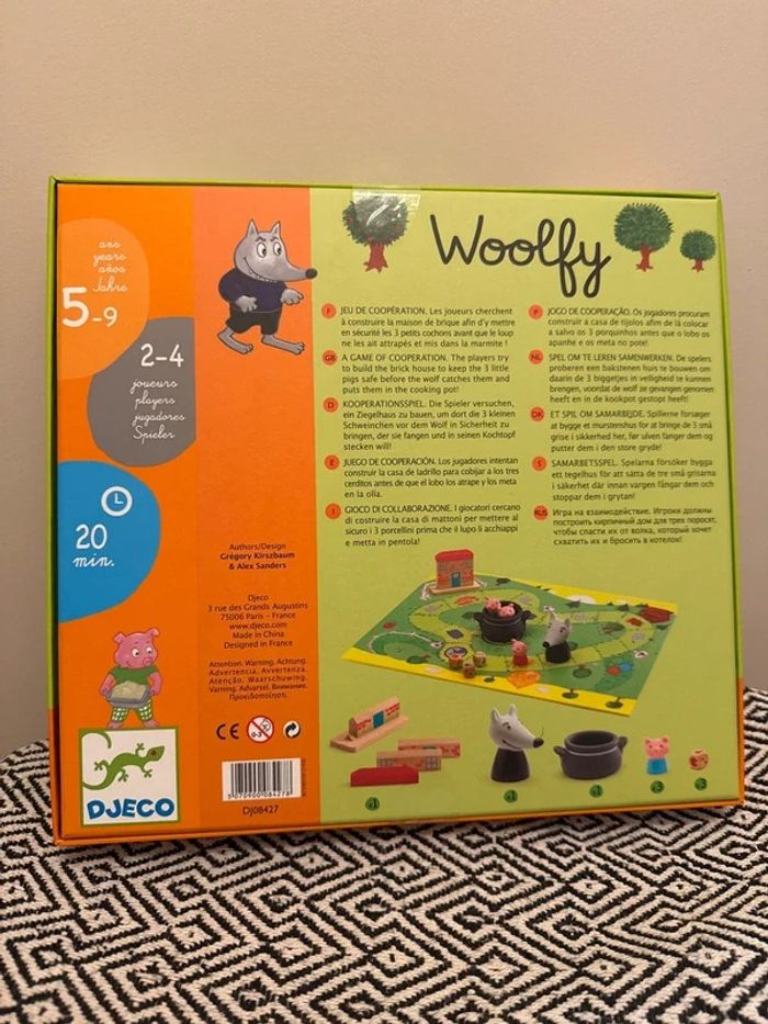 Djeco - Coffret de jeu Woolfy, Jeu de coopération - 5 ans et + - photo numéro 2