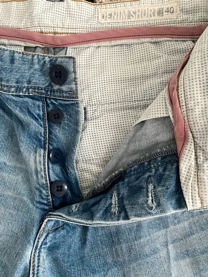 Short en jeans homme Jules 40 - photo numéro 3