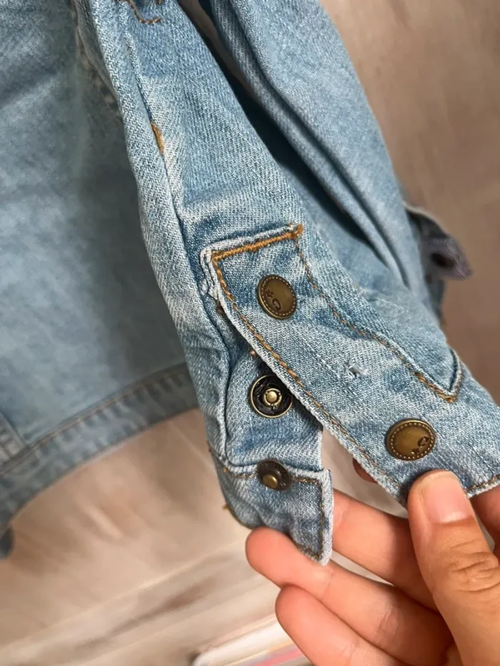 Veste en jeans t. 4 ans - photo numéro 6
