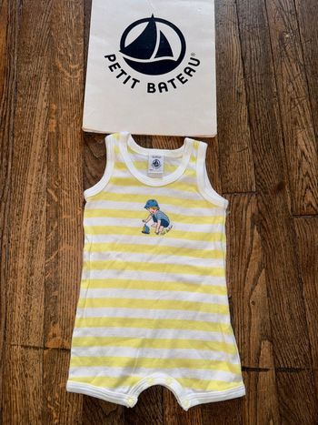 Barboteuse petit bateau 3 mois