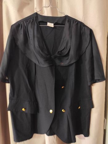 Veste manches courtes en voile