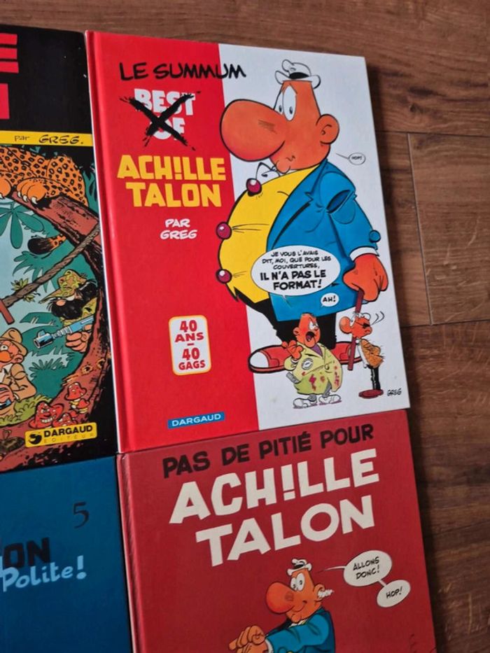 Lot de 5 bandes dessinées Achille Talon - photo numéro 3