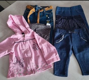 Lot fille 6 mois hiver