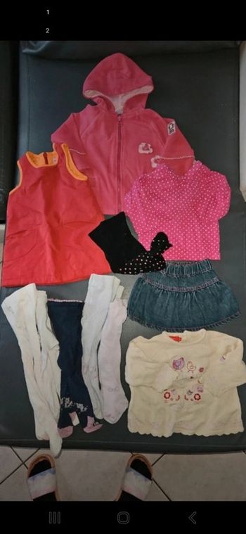 Gros lot vetements fille 6 mois
