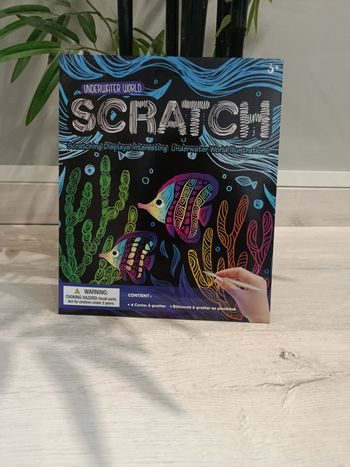 Cartes à gratter pour enfant