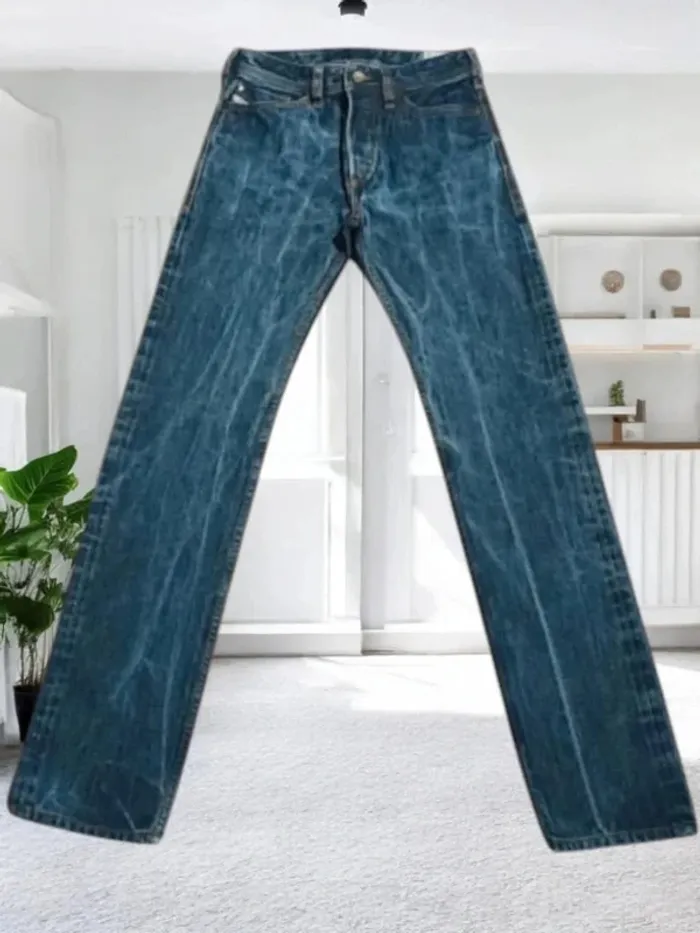 Jean Diesel koolter ,coupe slim regular tapered ,taille haute ,100 % coton - photo numéro 8