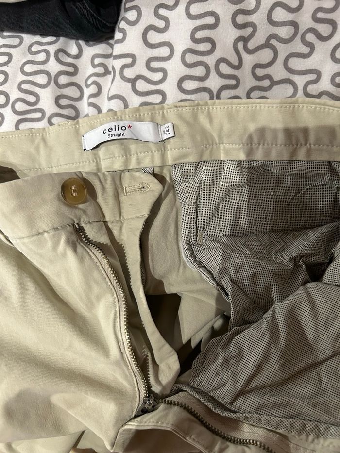 Pantalon homme beige – Celio – Taille 42 – Bon état - photo numéro 8