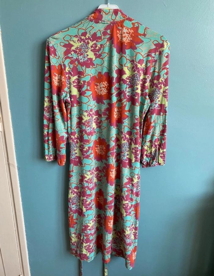 Robe cache cœur motif fleurie fiancée du Mékong - photo numéro 11