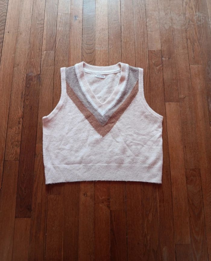 Pull sans manche