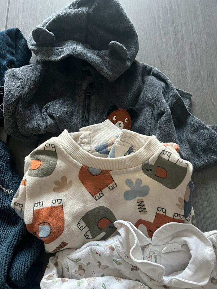 Lot vêtements bébé 12 mois garçon très bon état - photo numéro 7