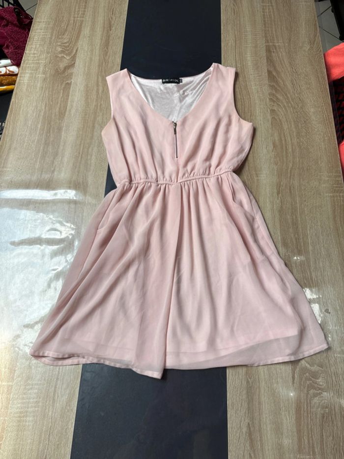 Robe rose poudrée taille M/L