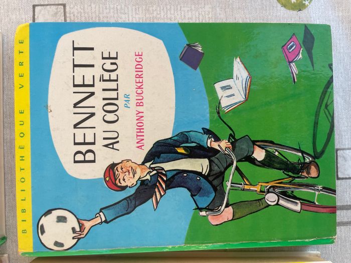 Lot 12 livres BENNETT Anthony Buckeridge Bibliothèque verte Année 60 70 BE - photo numéro 6