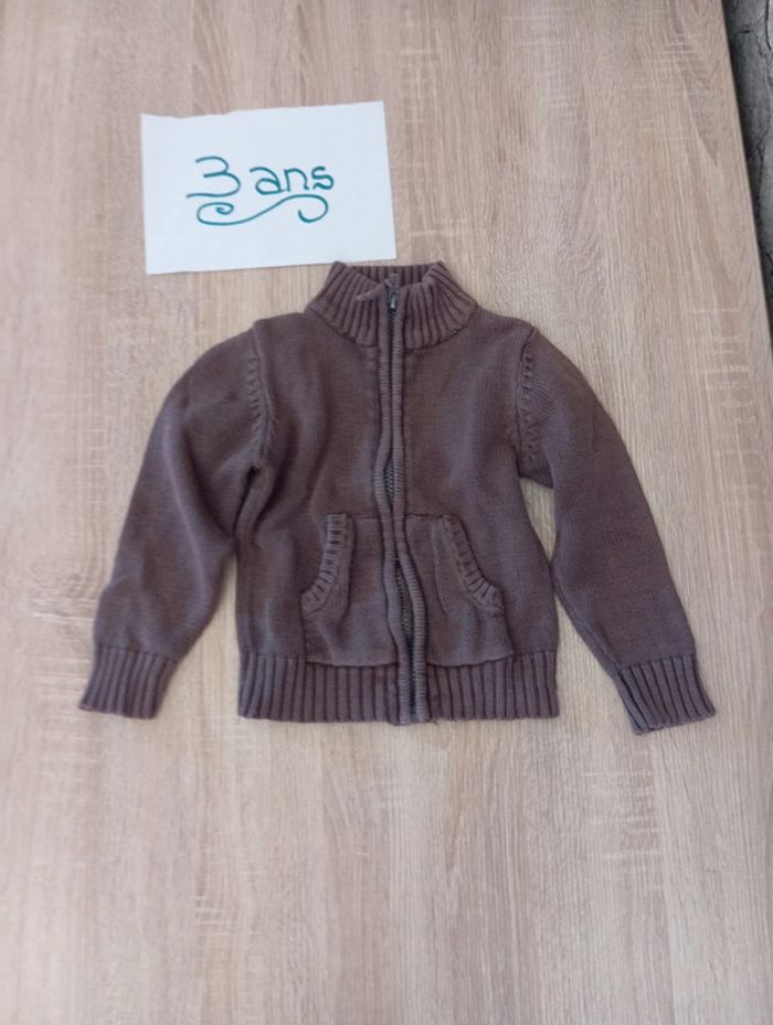 Veste en laine garçon  taille 3 ans