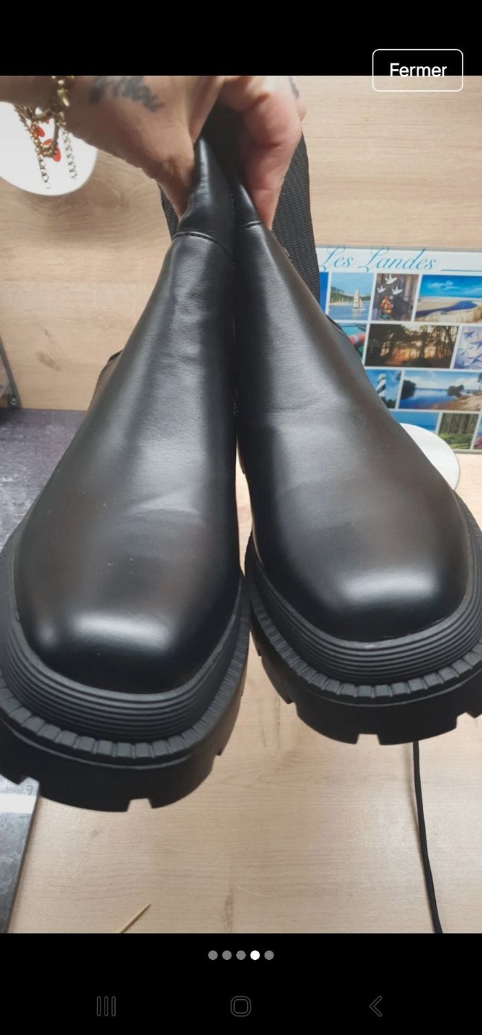 Botte neuve noir - photo numéro 4