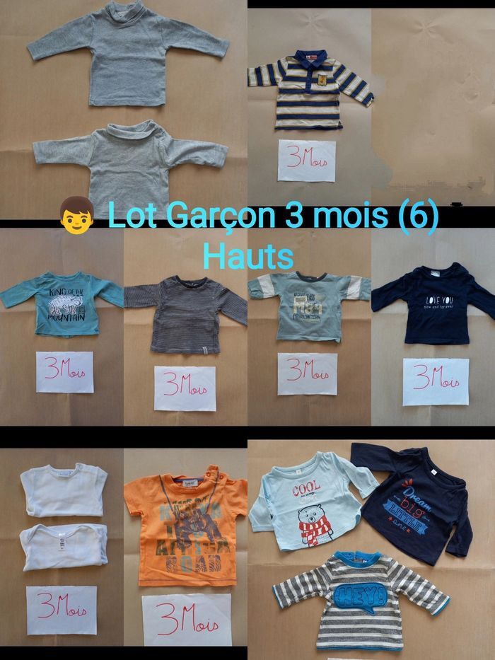 Lot Garçon 3 mois