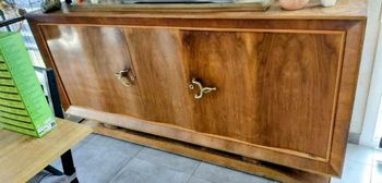 Buffet vintage bois rétro avec rangement
🤎