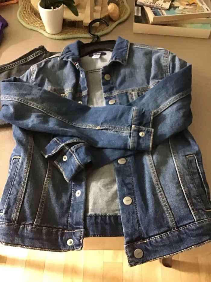 Veste en jean délavé Okaidi - photo numéro 4
