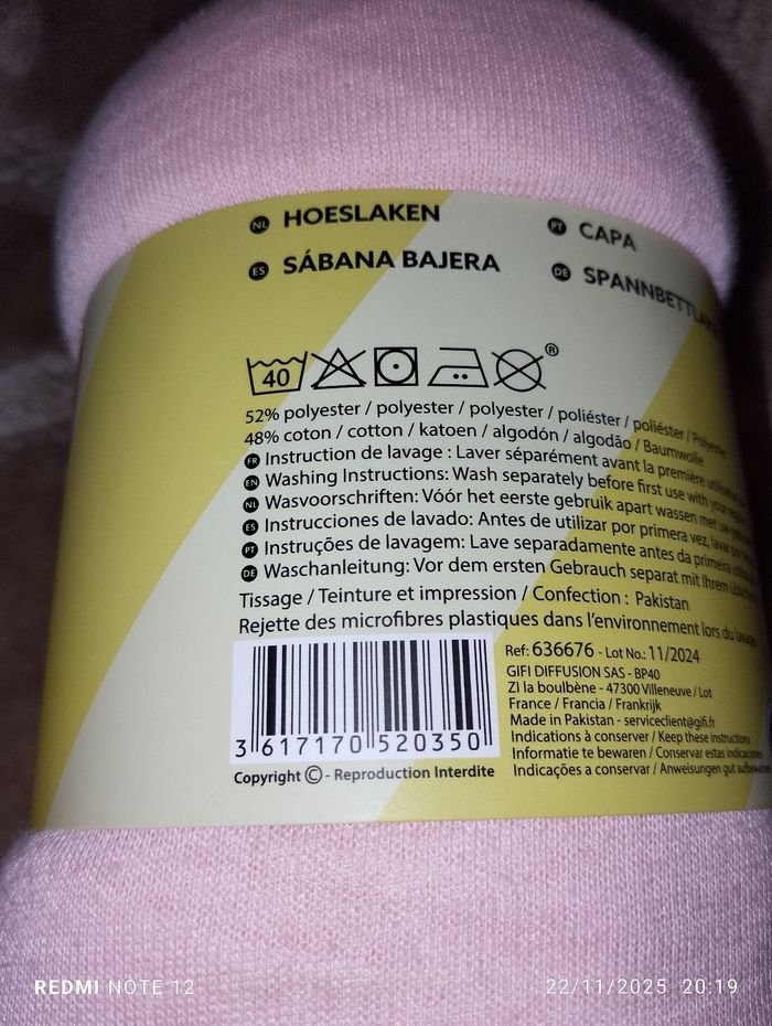 Drap housse neuf - photo numéro 2