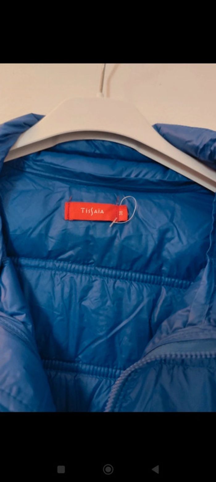 Veste matelassée bleue roi neuve taille 38 Tissaïa - photo numéro 4