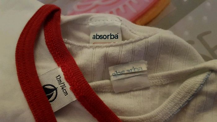 Lot 4 maillots de corps garçon 12 mois - photo numéro 6