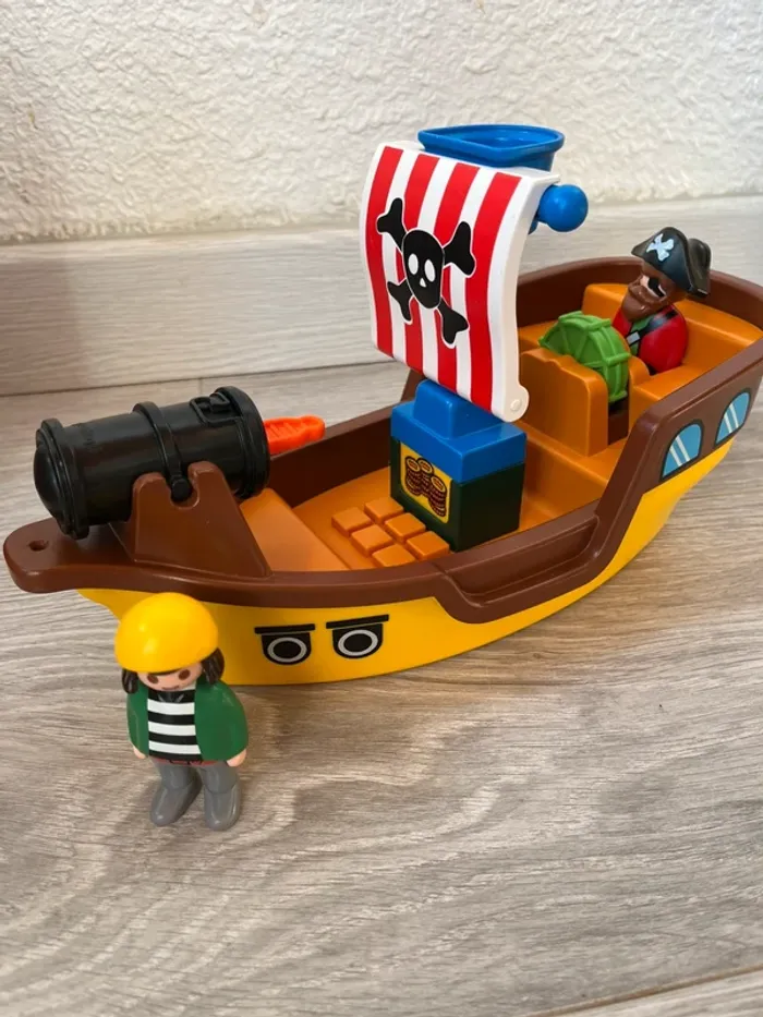 Playmobil 123 le bateau pirate