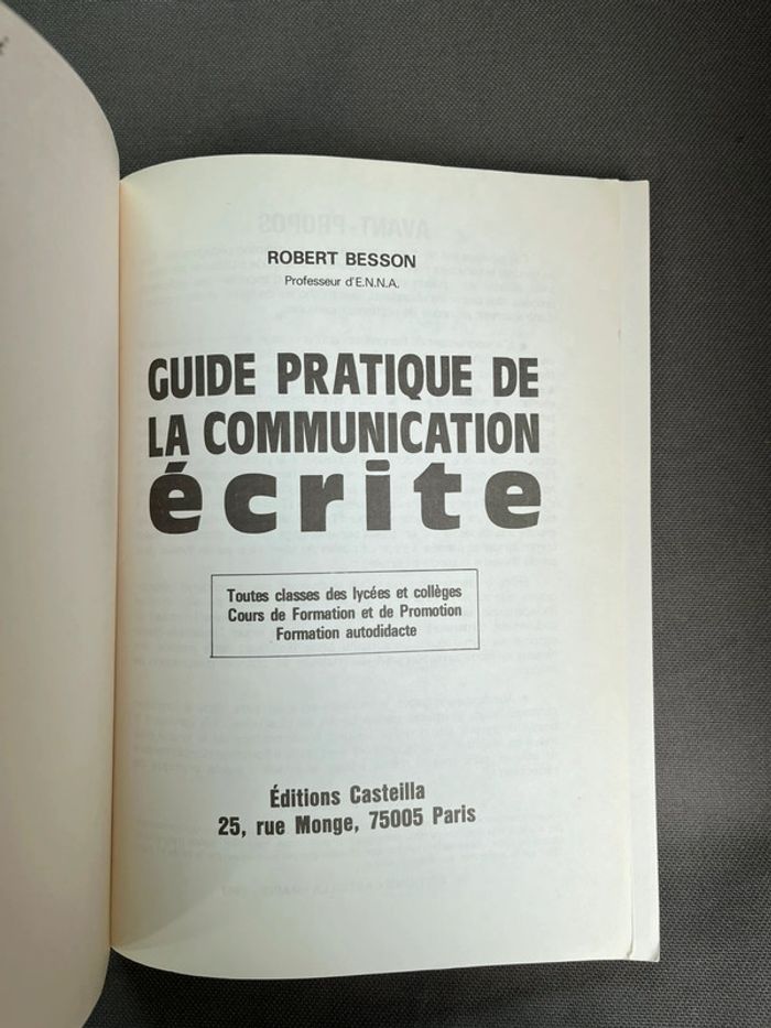 Guide pratique de la communication écrite - photo numéro 3