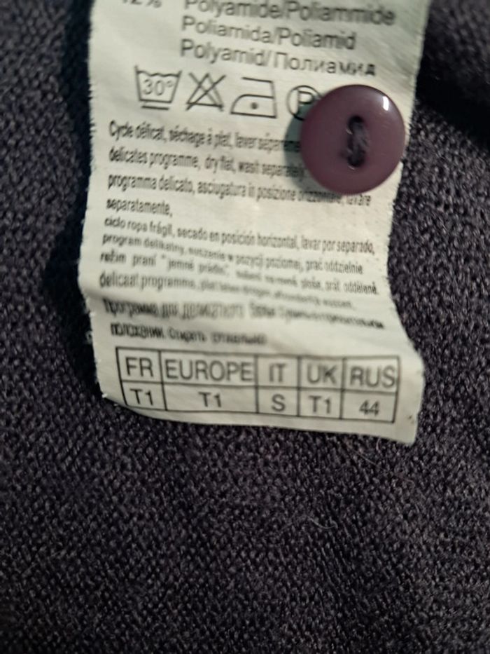 Gilet violet taille 38 - photo numéro 2