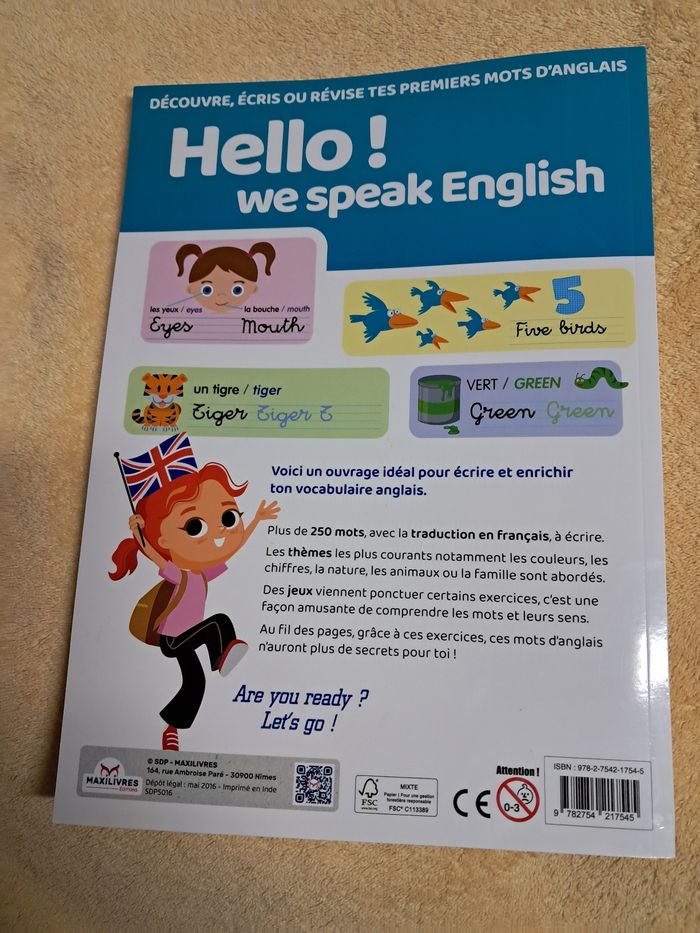Livre éducatif anglais - photo numéro 2