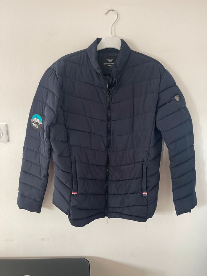 Doudoune EA7 taille M marine