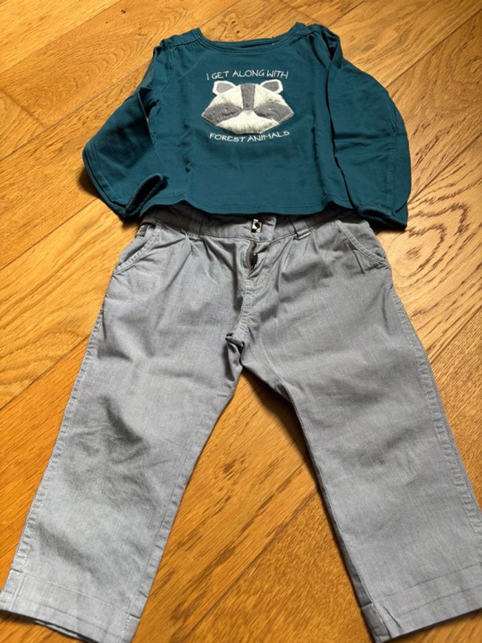 Ensemble fille 3 ans