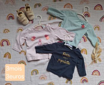 Tee shirt manche longue 3mois