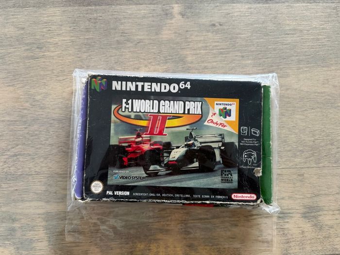 F1 World Grand Prix II Nintendo 64 Complet avec boîte et notices. - photo numéro 3
