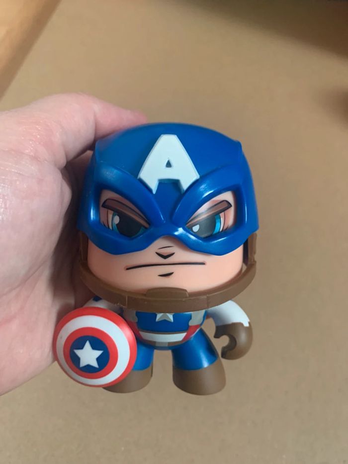 Lot de 4 figurines mighty muggs avengers - photo numéro 3
