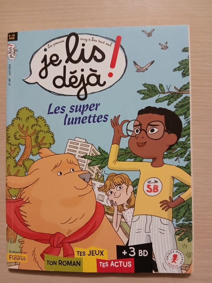 Cahier pour enfant je lis deja a partir de 6 ans neuve - photo numéro 3
