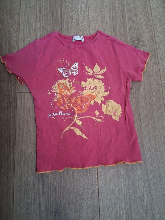 Lot de 6 t shirts fille 24 mois - photo numéro 3