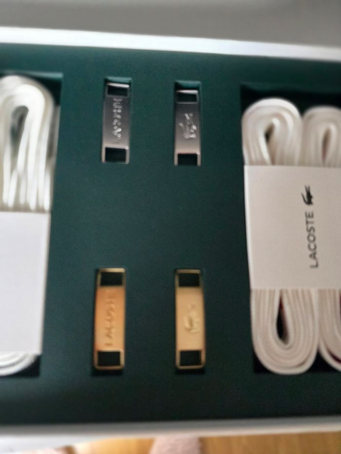 Boite Lacet lacoste - photo numéro 3