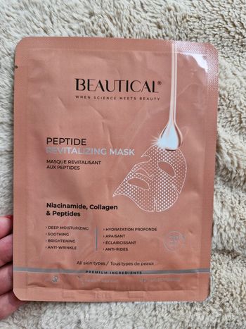 Beautical masque visage peptide revitalizing