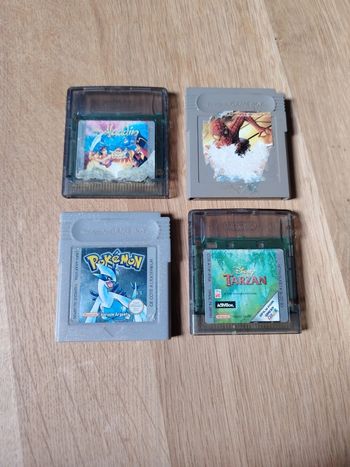 Lot de jeux gameboy et gameboy color
