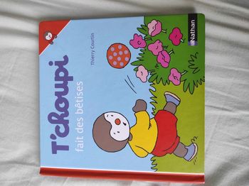 Livre T'choupi fait des bêtises