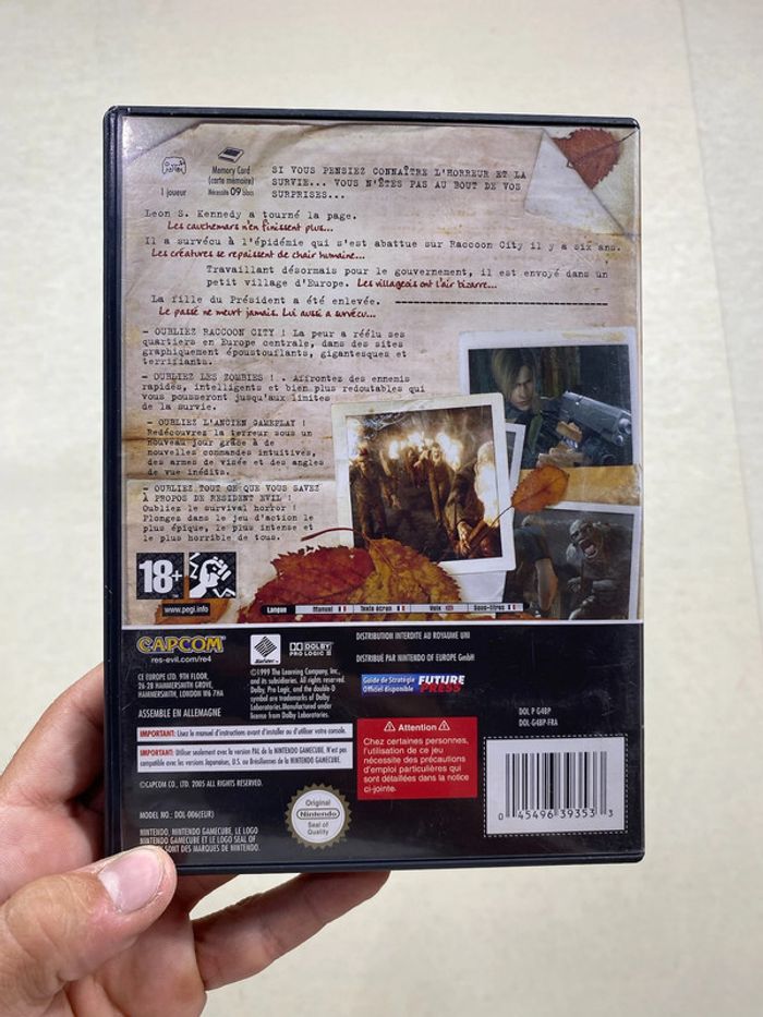 Resident Evil 4 GameCube – version PAL complète  (2 disques + notice) - photo numéro 2