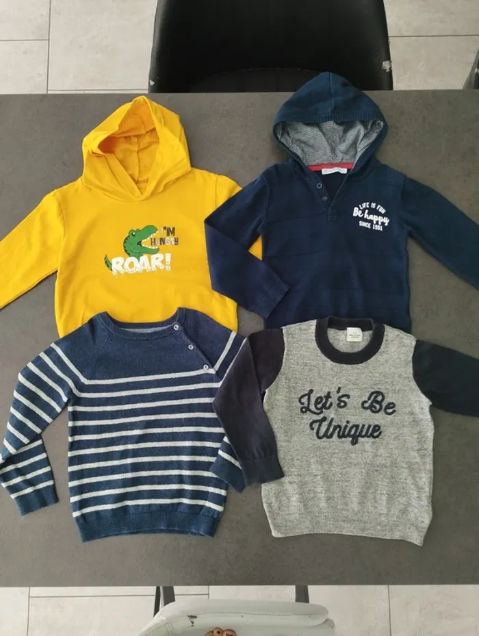 Pulls garçon taille 3 ans