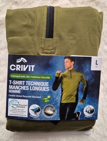 T-shirt technique manches longues