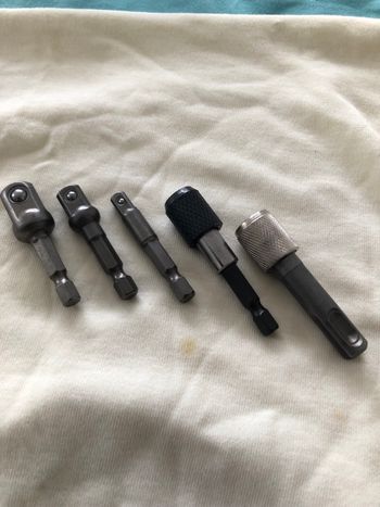 Adaptateur perceuse visseuse SDS , à douilles et à embouts 