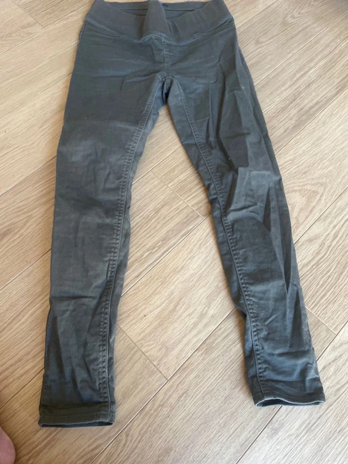 Pantalon kaki grossesse maternité taille 36 slim kiabi - photo numéro 2