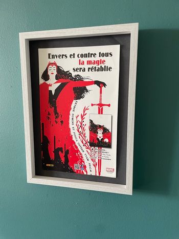 Cadre Wanda - Sorcière rouge