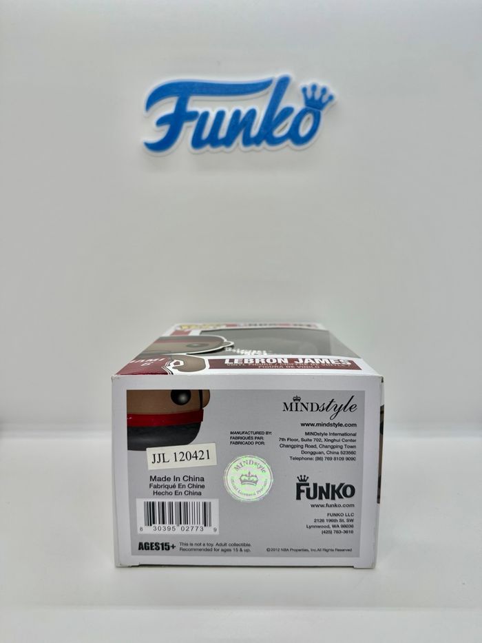 Funko Pop NBA Miami Heat Lebron James 01 - photo numéro 8